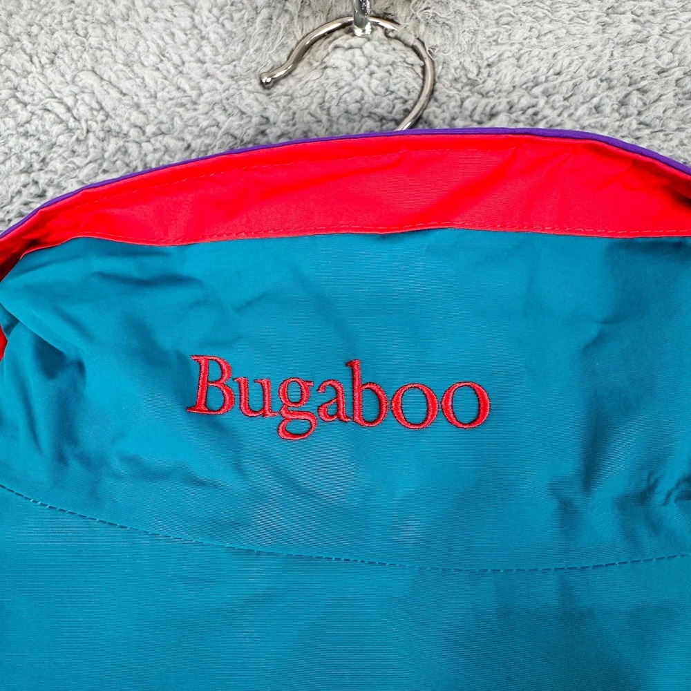 Columbia Bugaboo Omni-Tech Jacket Mens Medium Blue Ski Coat Waterproof Shell - Picture 9 of 15